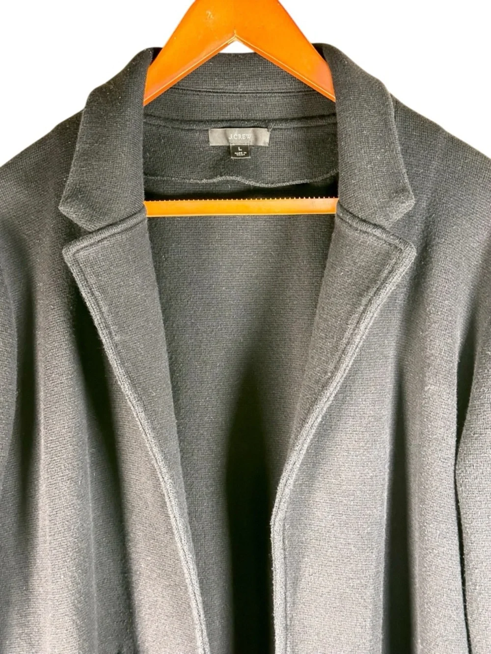 J. Crew Women’s Black Sophie Sweater-Blazer
